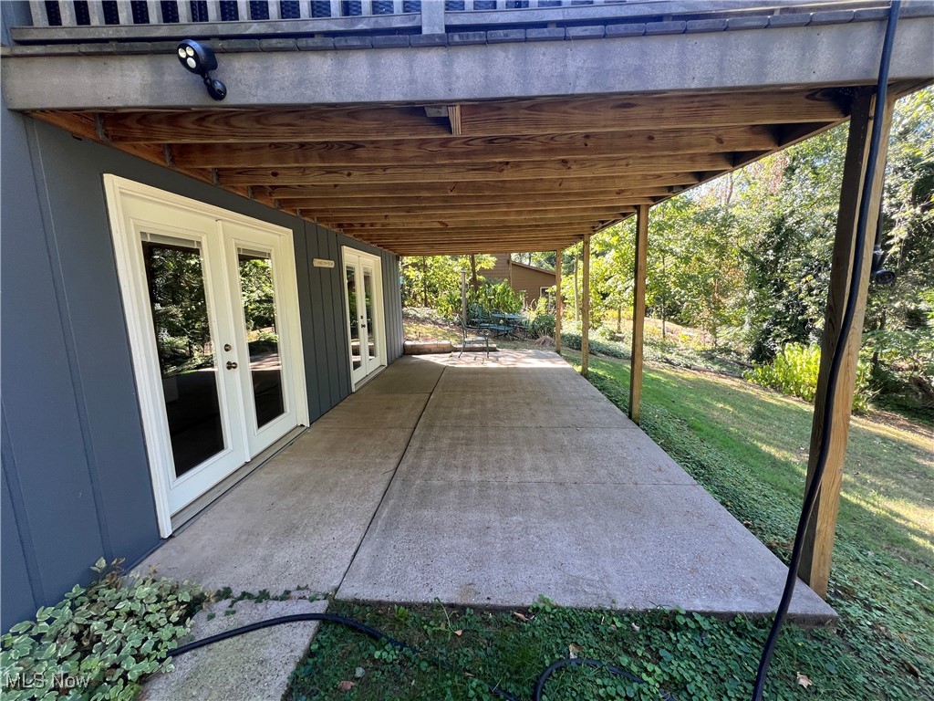 86422 North Bay Road Scio, OH 43988 - Photo 41 of 47 View of patio with french doors