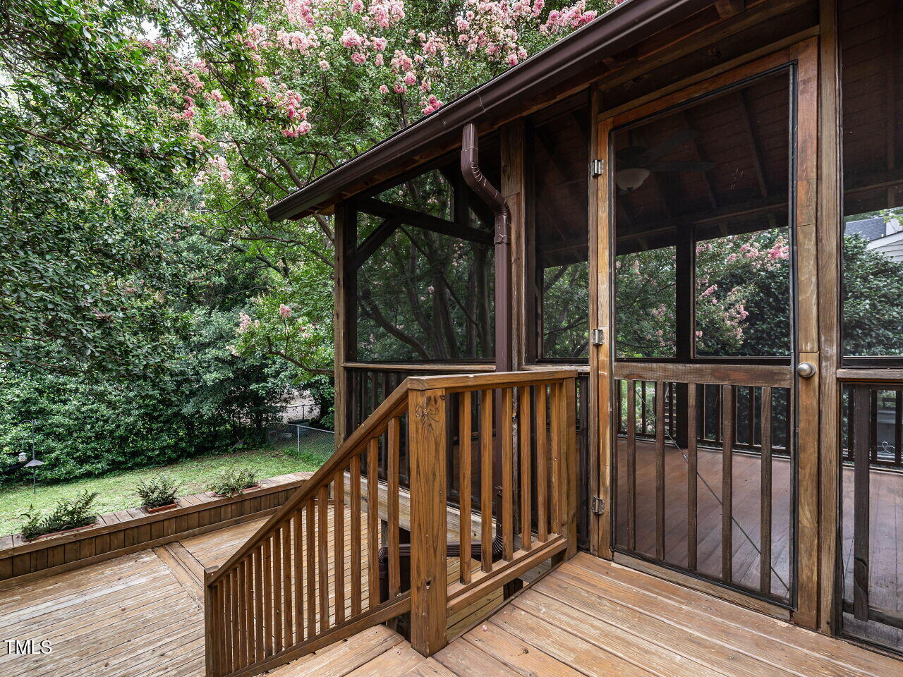 412 Morrison Avenue Raleigh, NC 27608 - Photo 22 of 26 a view of a wooden street from a balcony