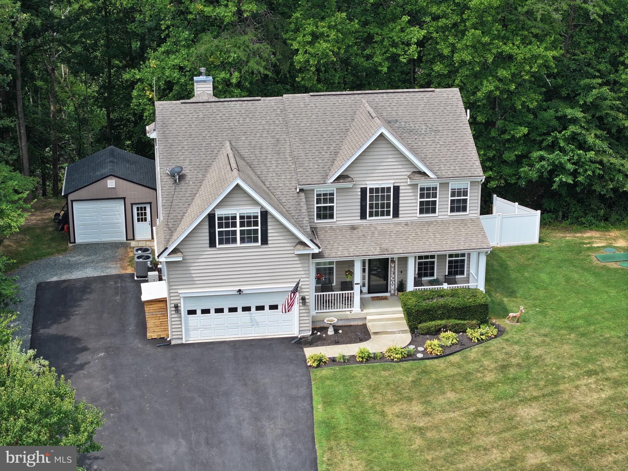 239 Toluca Road Stafford, VA 22556 - Photo 4 of 75 Charming home nestled in lush greenery.