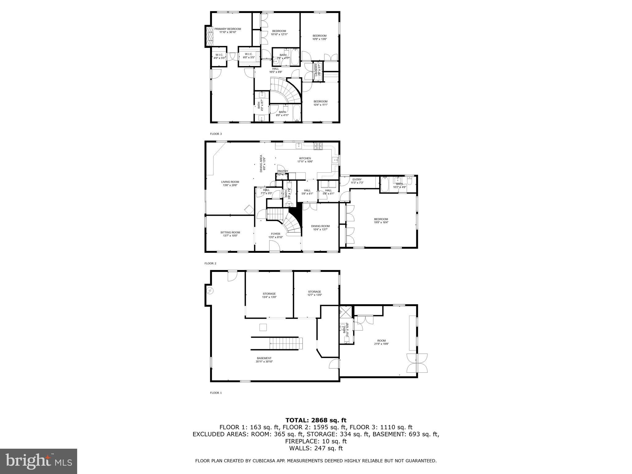 411 North Bryan Street Arlington, VA 22201 - Photo 55 of 58 a picture of a floor plan