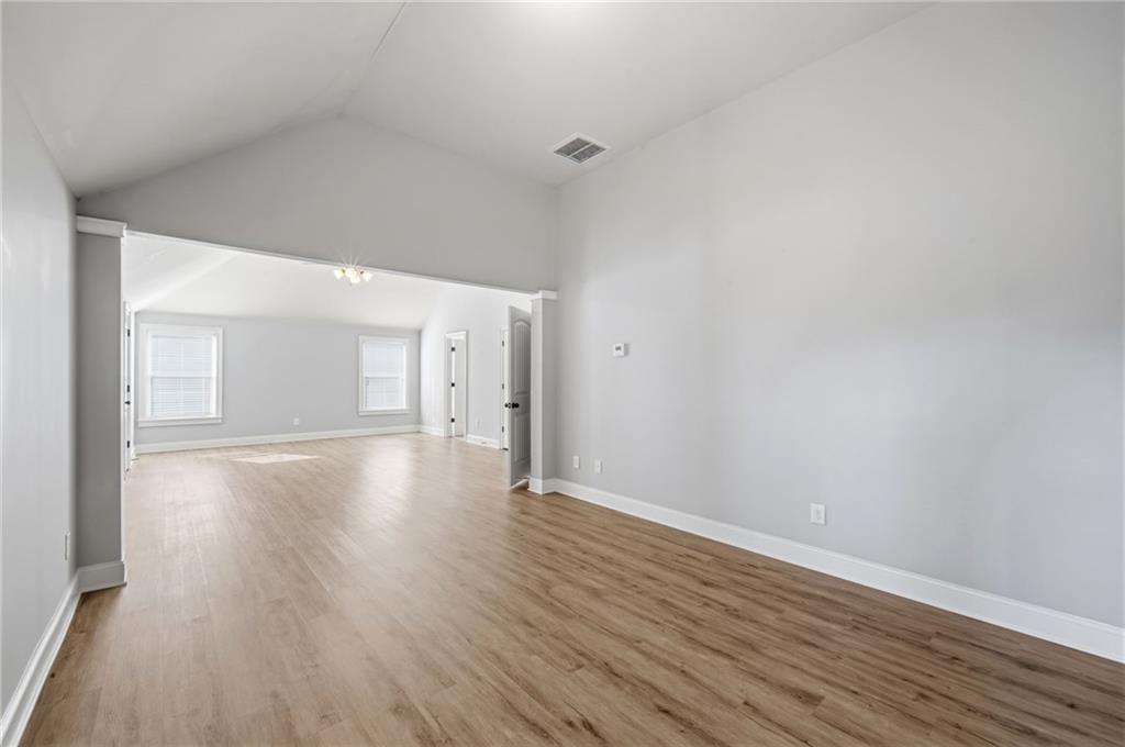 268 Clubhouse Crossing Acworth, GA 30101 - Photo 31 of 48 a view of a livingroom with wooden floor