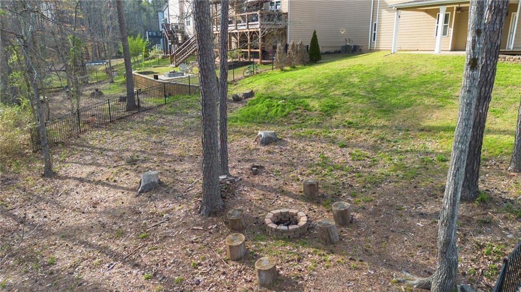 268 Clubhouse Crossing Acworth, GA 30101 - Photo 48 of 48 a view of a backyard with garden