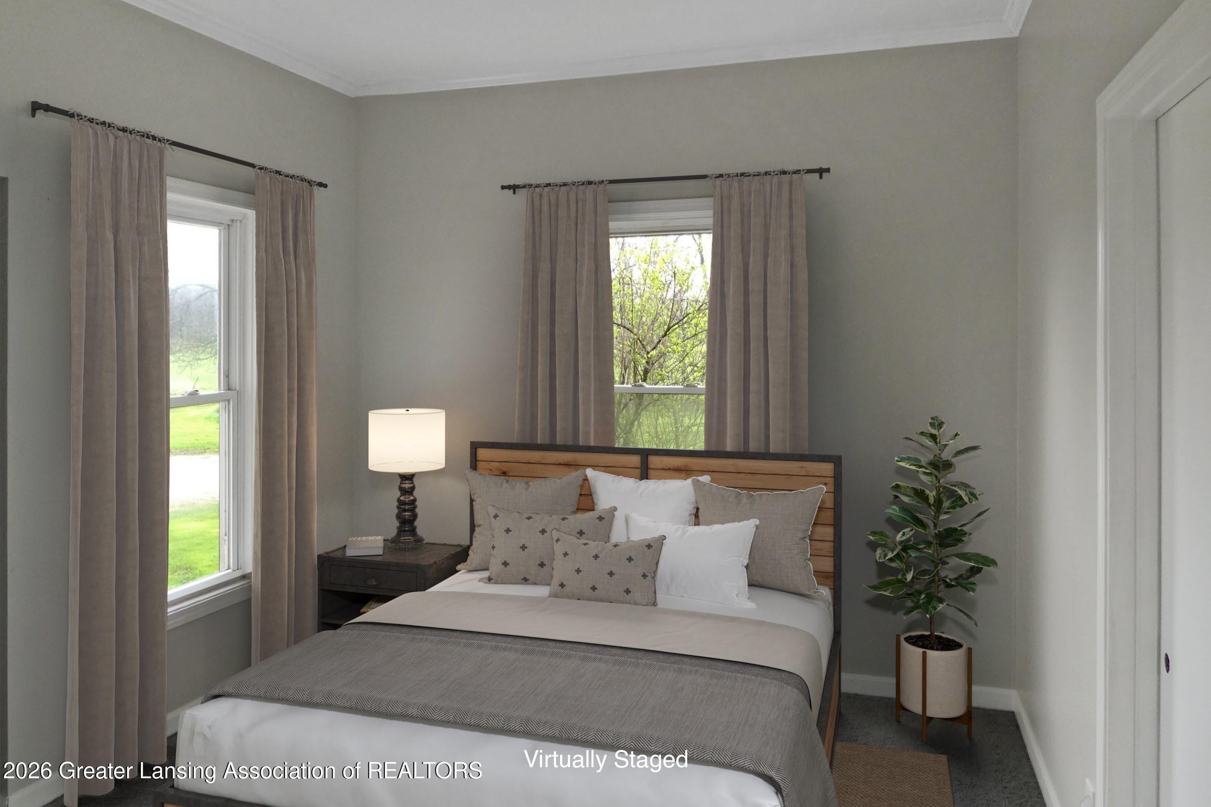 2881 Devine Road Nashville, MI 49073 - Photo 17 of 42 Virtually Staged Bedroom