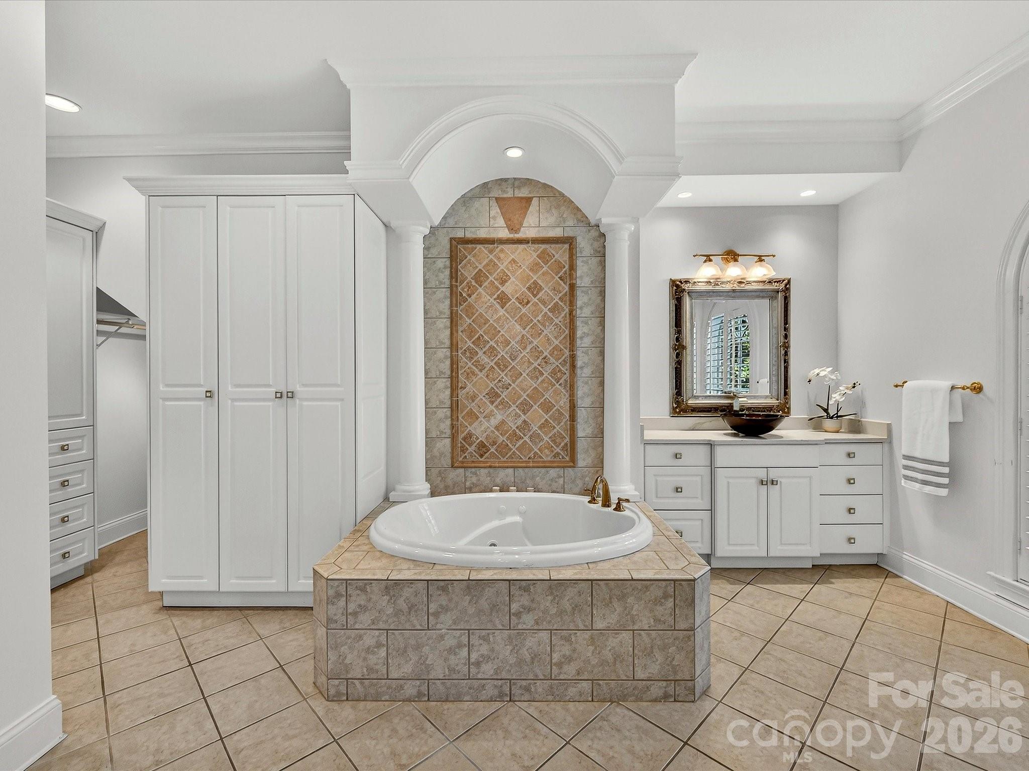 1779 8th St Drive Northwest Hickory, NC 28601 - Photo 16 of 36 a spacious bathroom with a tub sink and mirror