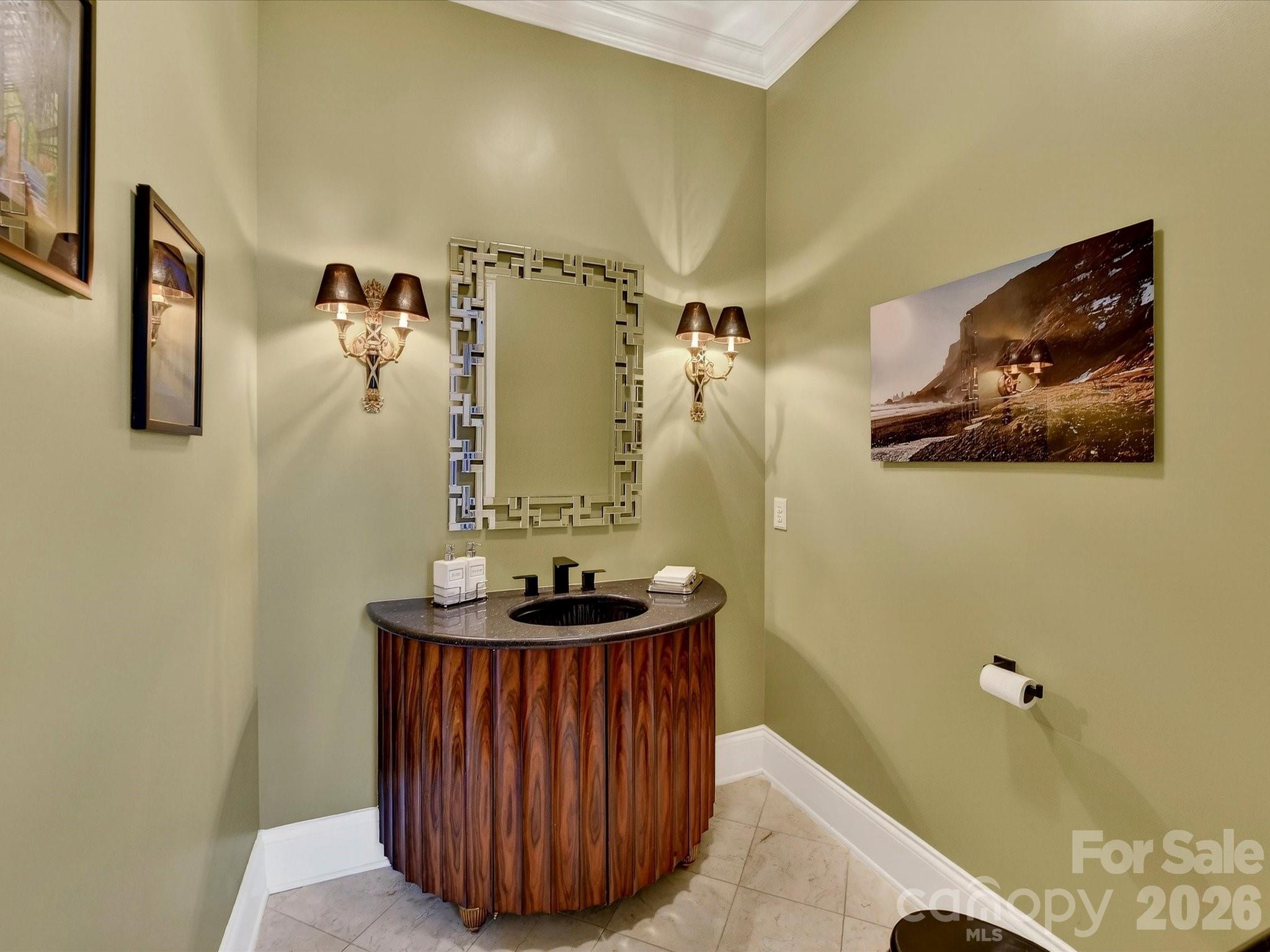 1779 8th St Drive Northwest Hickory, NC 28601 - Photo 19 of 36 a bathroom with a sink and mirror