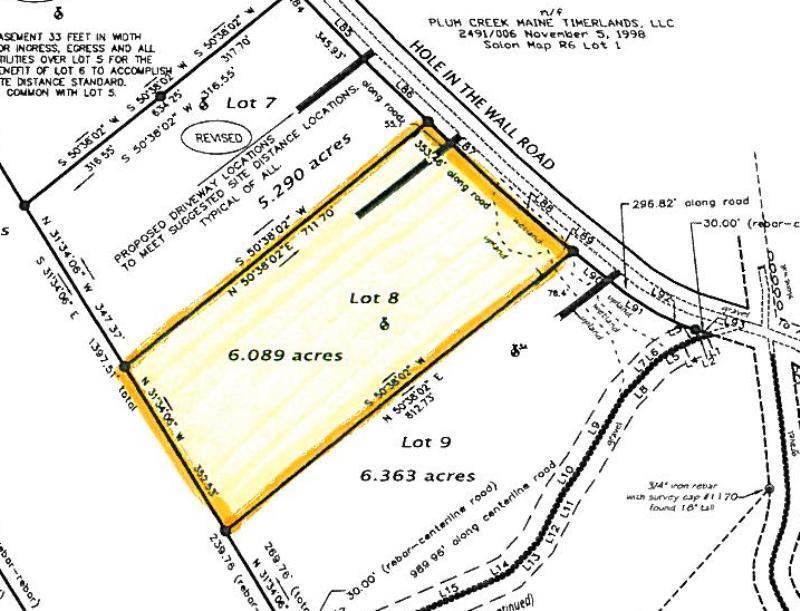Lot 8 Hole In The Wall Road Solon, ME 04979 - Photo 1 of 1 Photo