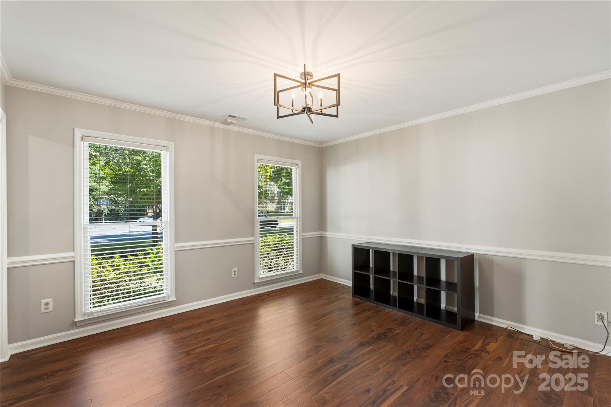 2519 Fitzpatrick Lane Matthews, NC 28105 - Photo 20 of 46 wooden floor in an empty room with a window