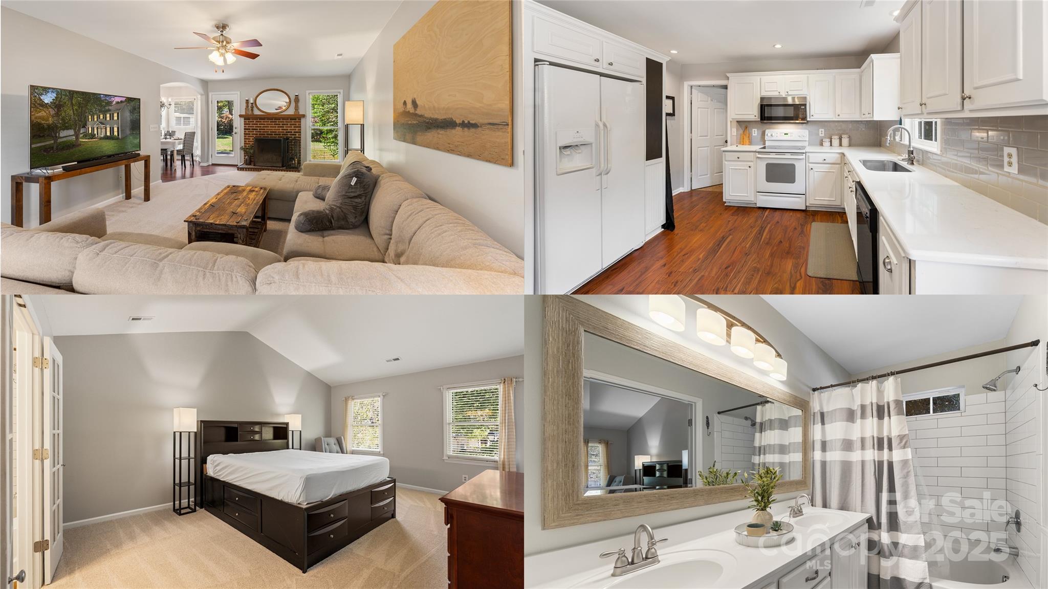 2519 Fitzpatrick Lane Matthews, NC 28105 - Photo 2 of 46 a living room with furniture and a flat screen tv