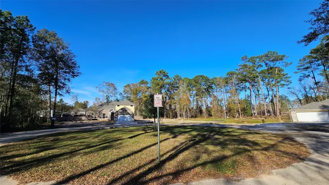 a view of street with houses