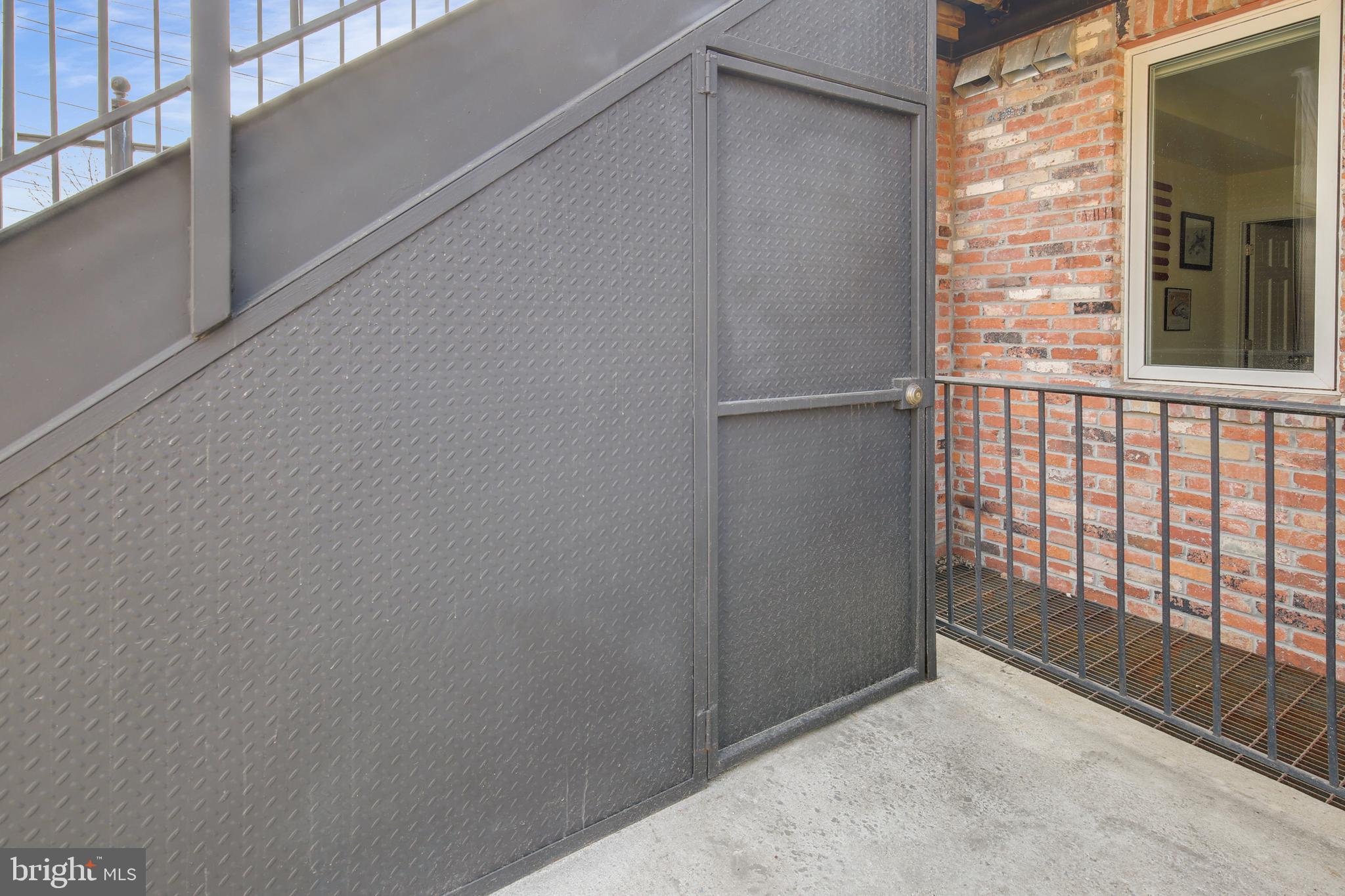 618 L Street Northeast, Unit 2 Washington, DC 20002 - Photo 40 of 73 Secure Shed for bikes, tools etc