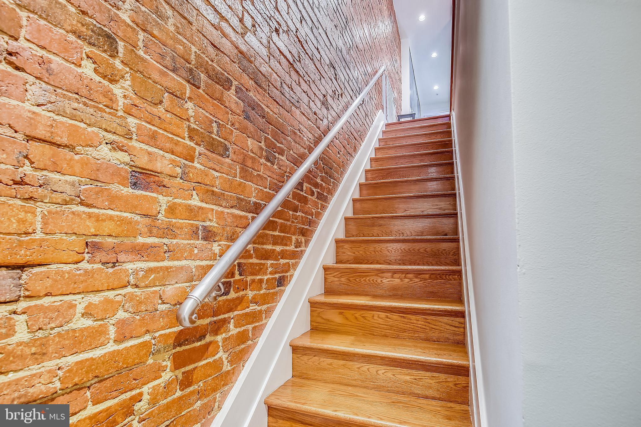 618 L Street Northeast, Unit 2 Washington, DC 20002 - Photo 5 of 73 Exposed Brick entrance