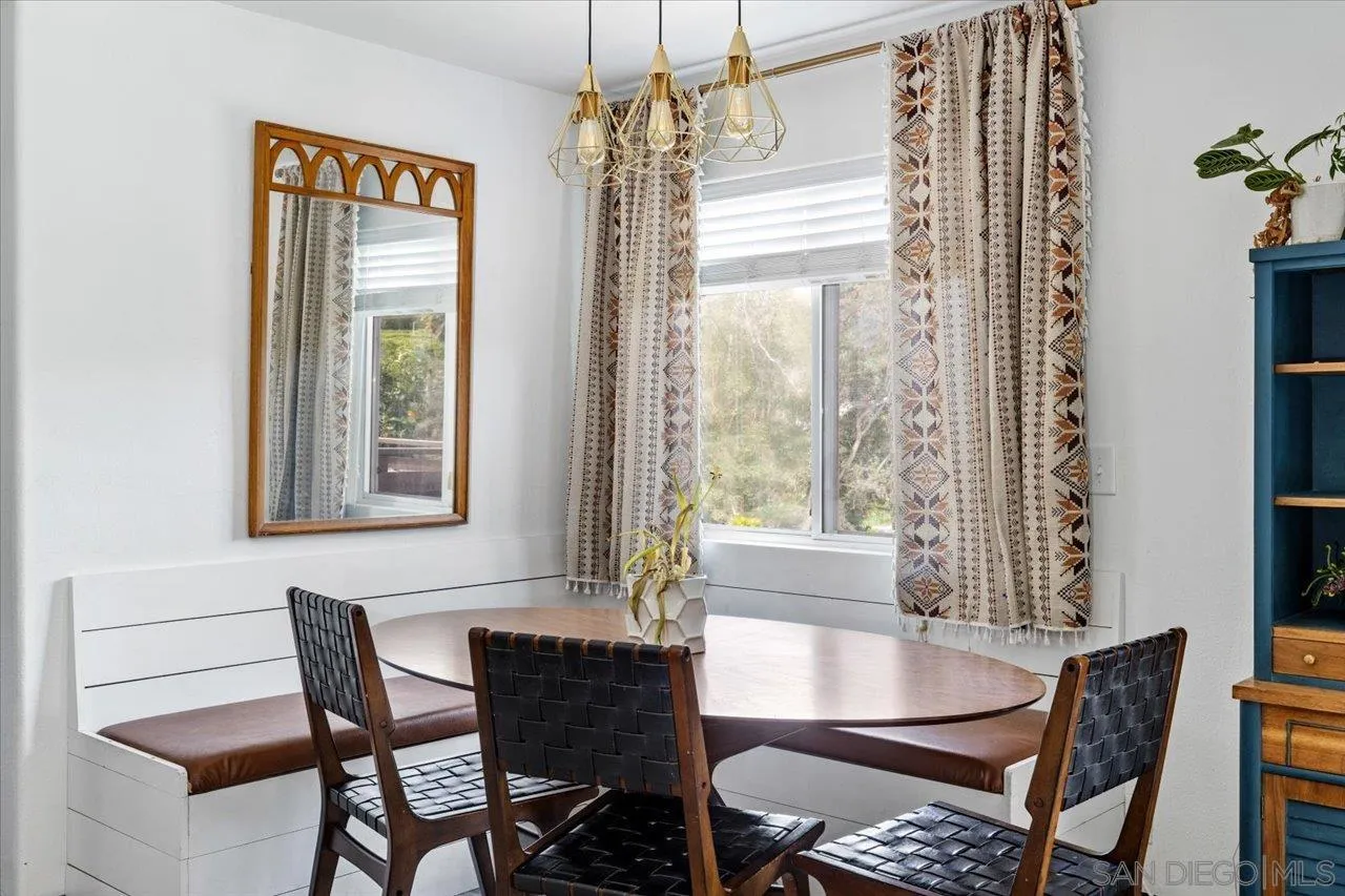 1379 Sunny Heights Road Fallbrook, CA 92028 - Photo 38 of 64 a view of a dining room with furniture window and outside view