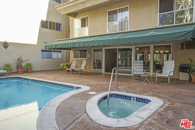 a view of room with trees