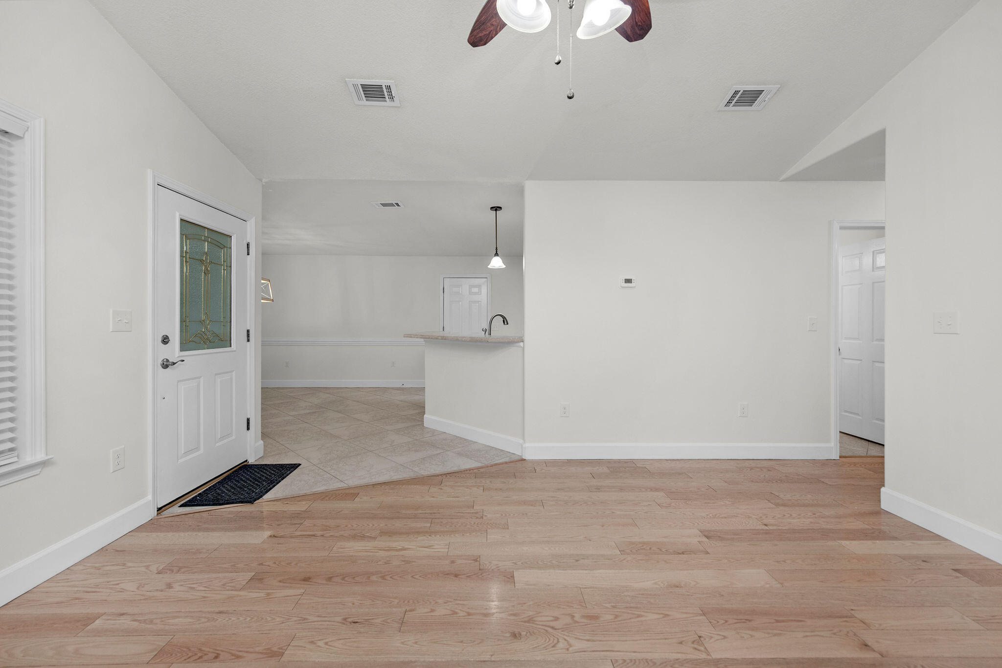 6362 Old River Road Baker, FL 32531 - Photo 8 of 23 Living room into Kitchen