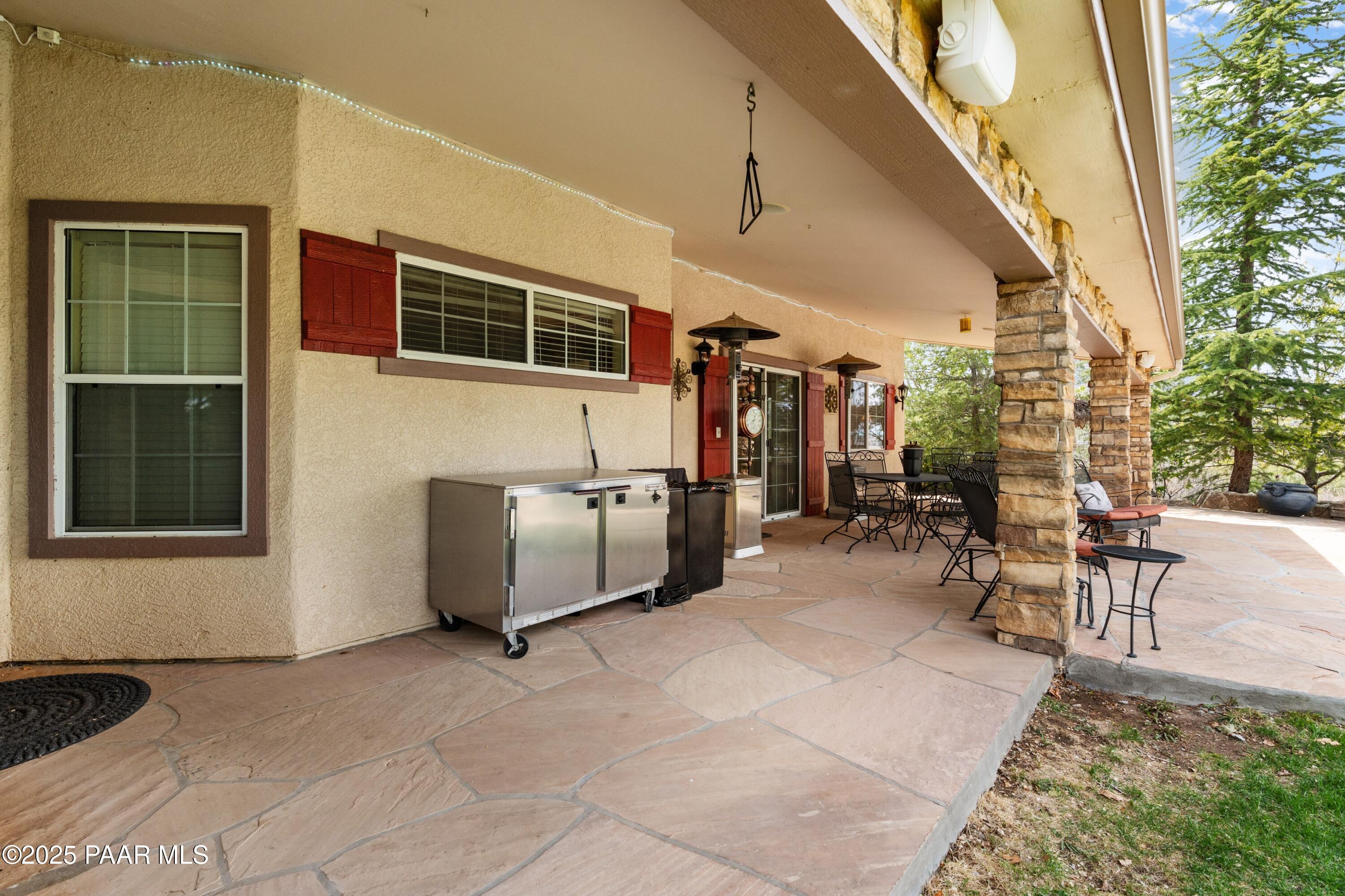 1530 West Ridge Drive Prescott, AZ 86305 - Photo 40 of 71 040_Backyard Covered Patio