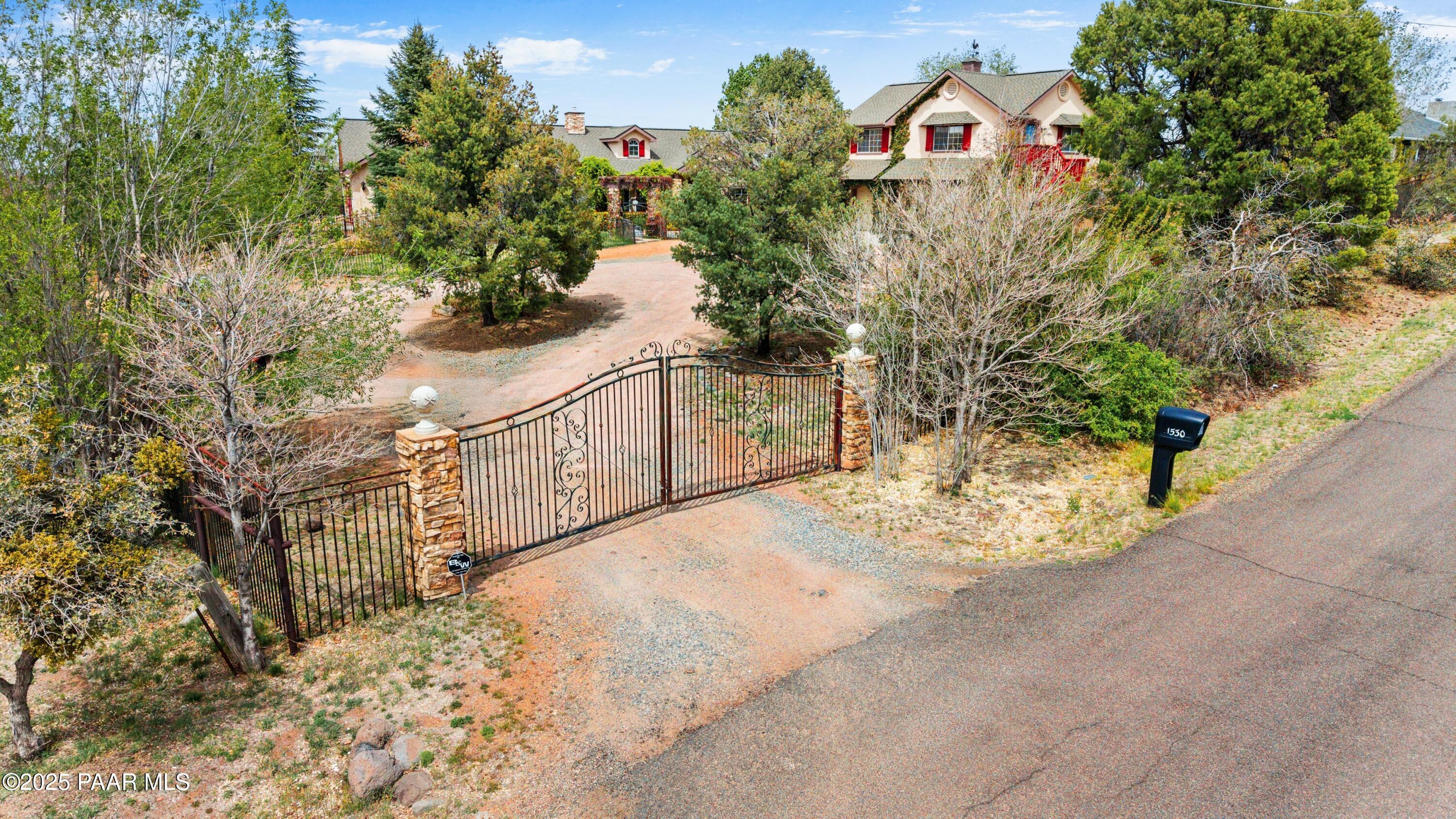 1530 West Ridge Drive Prescott, AZ 86305 - Photo 68 of 71 068_Aerial View Entrance