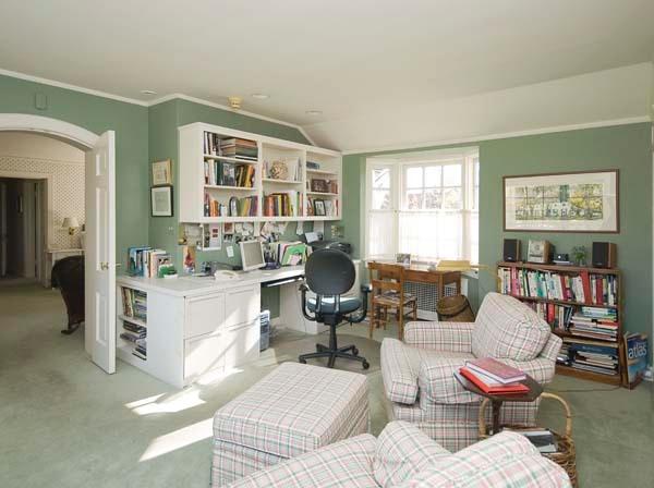 969 Hill Road Winnetka, IL 60093 - Photo 19 of 25 a living room with furniture a bookshelf and a window
