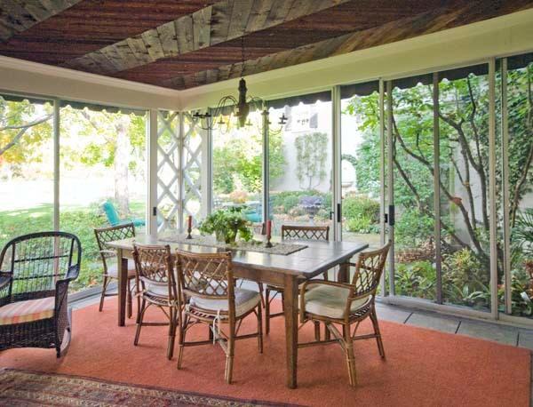 969 Hill Road Winnetka, IL 60093 - Photo 23 of 25 a dining room with furniture and outdoor view
