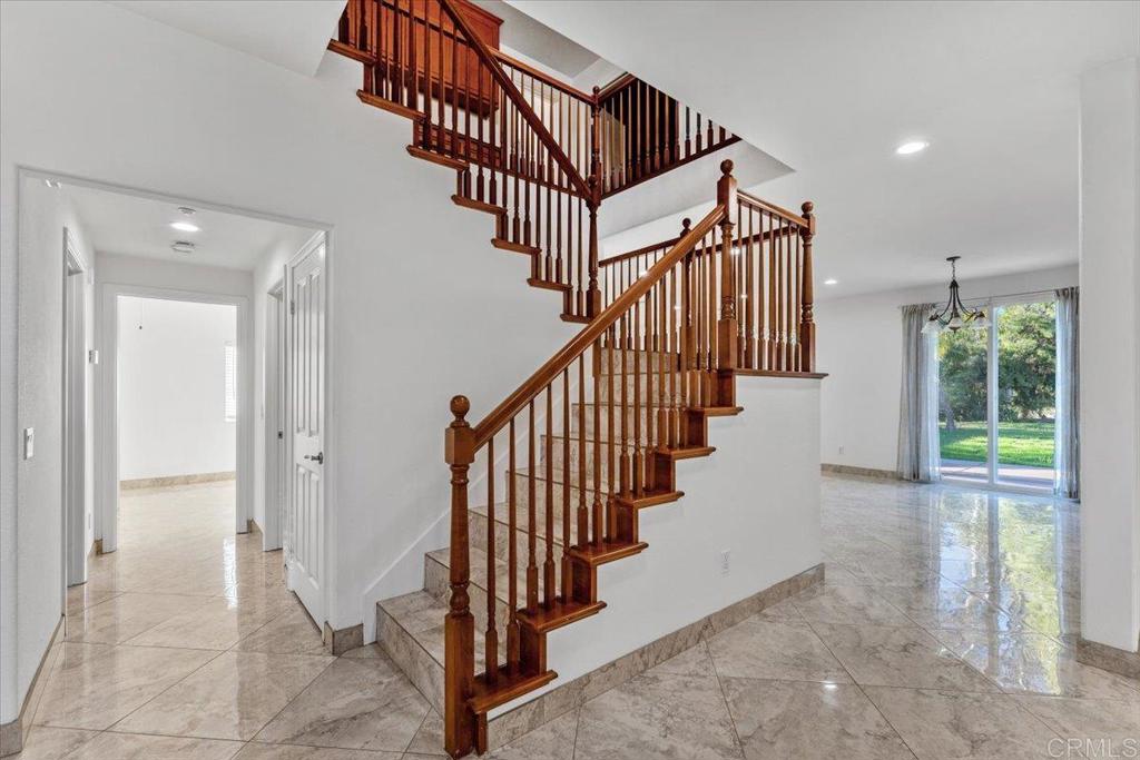 2252 Marquand Court Alpine, CA 91901 - Photo 18 of 45 a view of entryway and hall with wooden floor