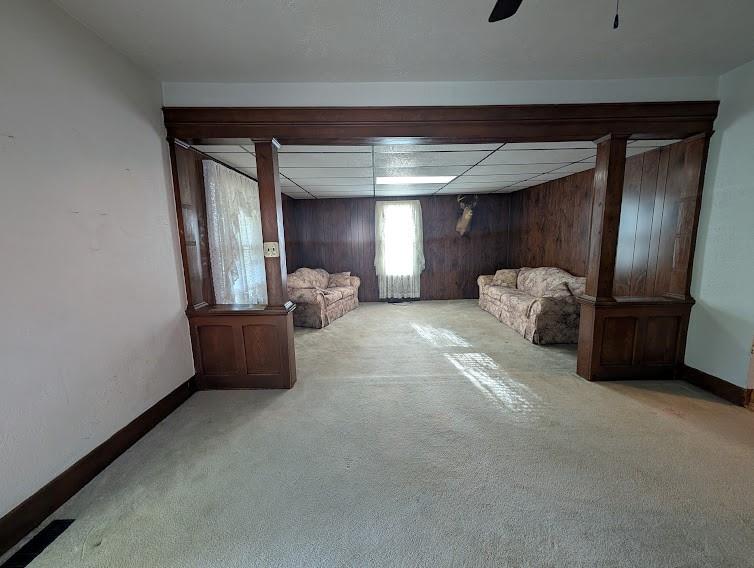 179 Main Street Petrolia, PA 16050 - Photo 17 of 41 a living room with a couch and a refrigerator