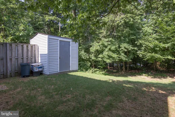 a backyard of a house