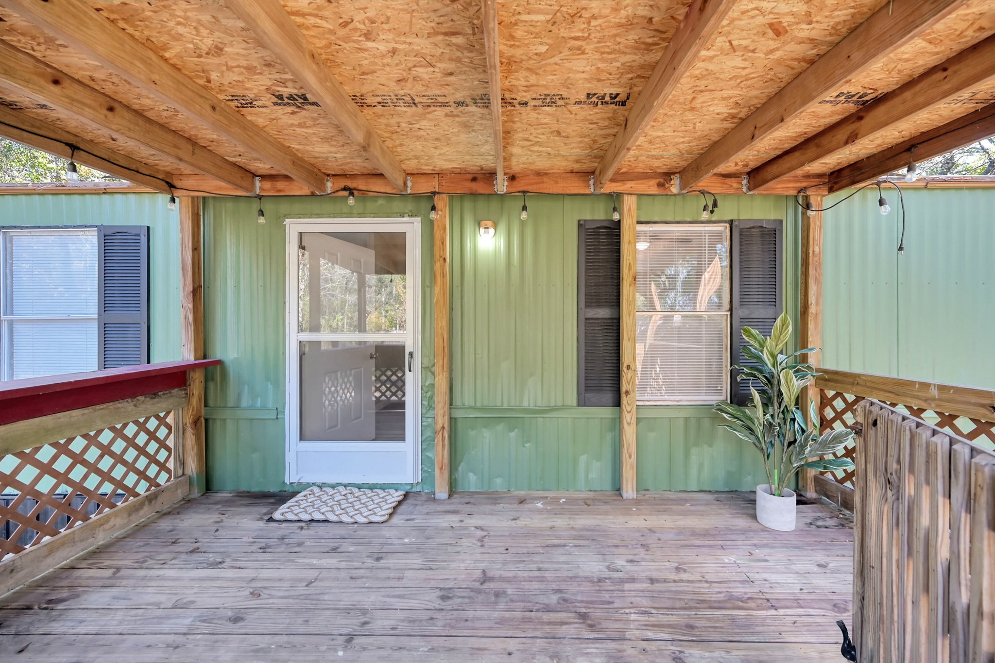 13219 13th Street, Unit A Splendora, TX 77372 - Photo 4 of 19 Do you want to feel part of the action but don't want to sit in the heat? No problem! This covered front patio makes being outside enjoyable rain or shine!