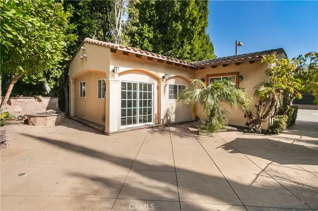 a house with a outdoor space
