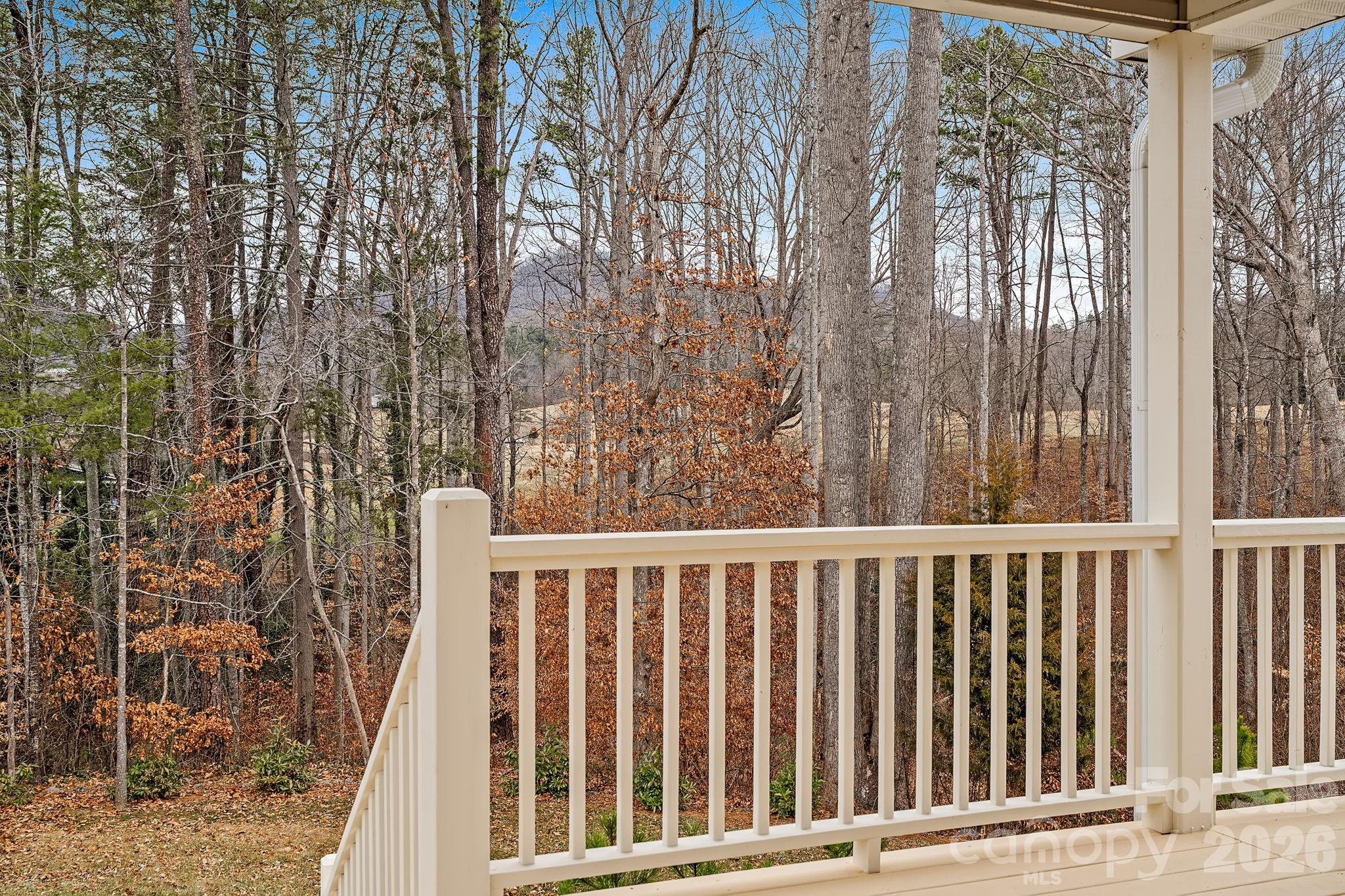 57 Parrot Road Candler, NC 28715 - Photo 33 of 44 a view of a wooden fence