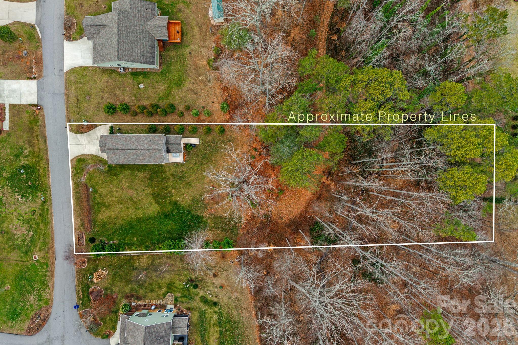 57 Parrot Road Candler, NC 28715 - Photo 41 of 44 an aerial view of a houses