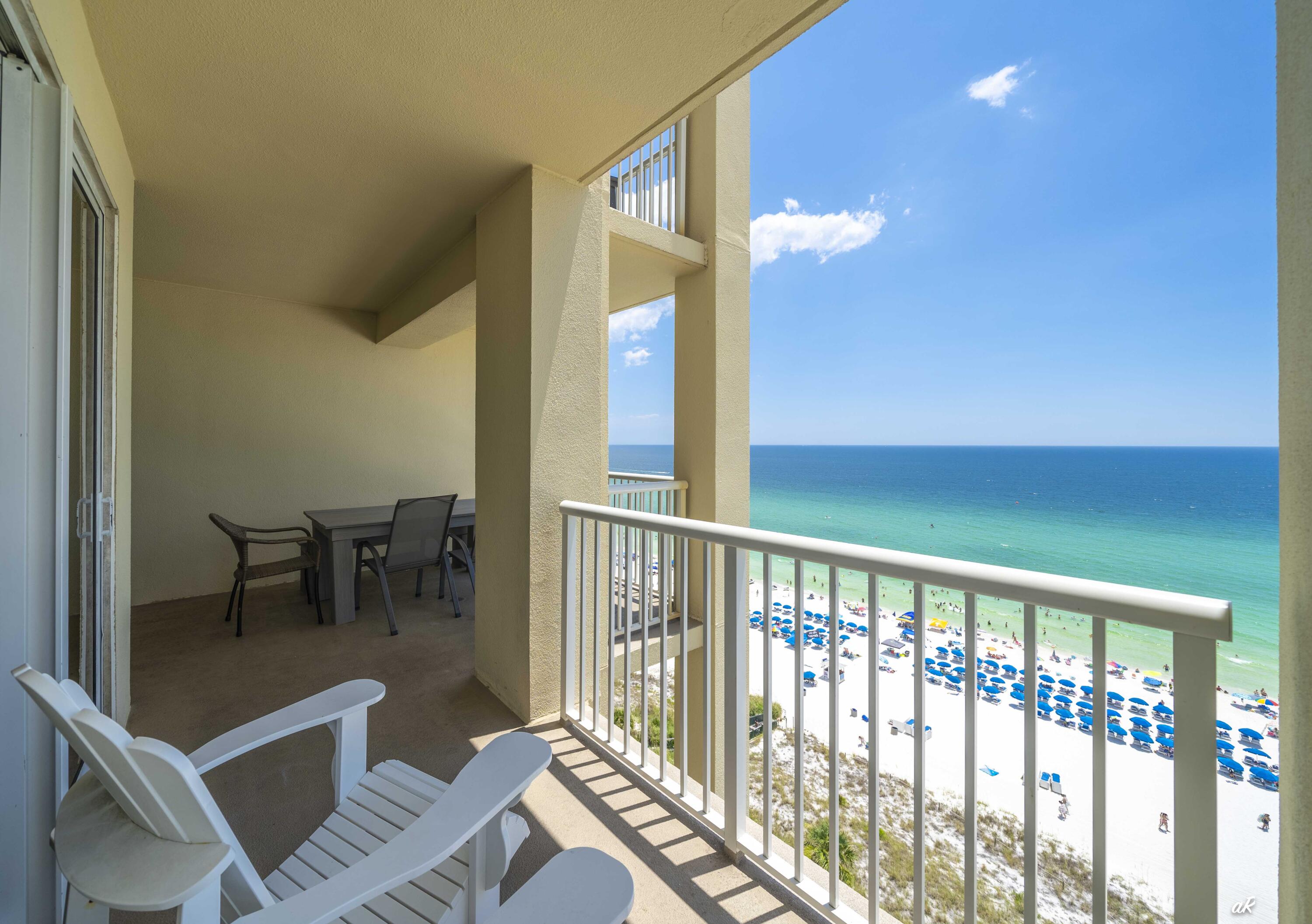 11807 Front Beach Road, Unit 11201 Panama City Beach, FL 32407 - Photo 2 of 59 Large Balcony