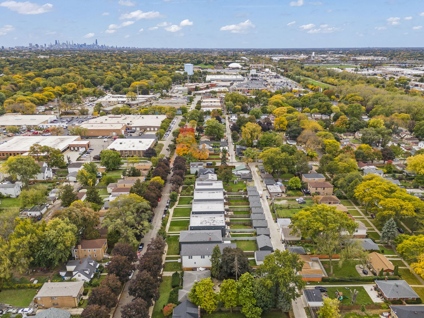 1126 Pitner Avenue Evanston, IL 60202 - Photo 43 of 48 an aerial view of residential houses with outdoor space