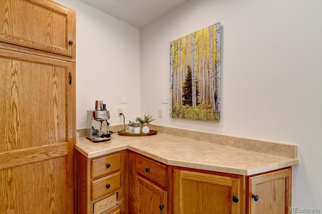 18673 North Elbert Road Elbert, CO 80106 - Photo 17 of 50 a bathroom with a sink and a mirror
