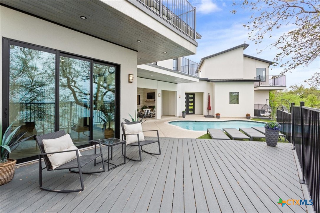 4802 Elf Trail Belton, TX 76513 - Photo 43 of 48 a view of house with patio outdoor seating and wooden floor