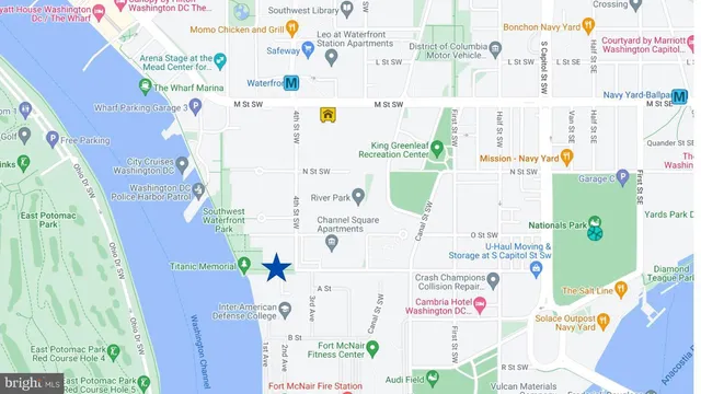 $3,000 | 1101 3rd Street Southwest, Unit 104, Washington, DC 20024