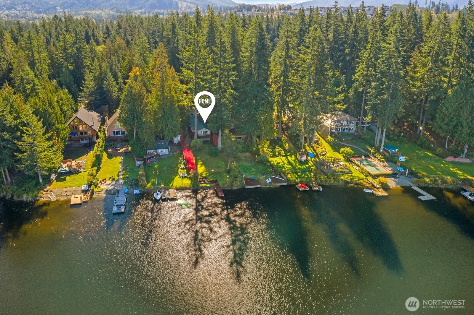 7727 Lake Alice Road Southeast Fall City, WA 98024 - Photo 32 of 34 a view of swimming pool from a lake view