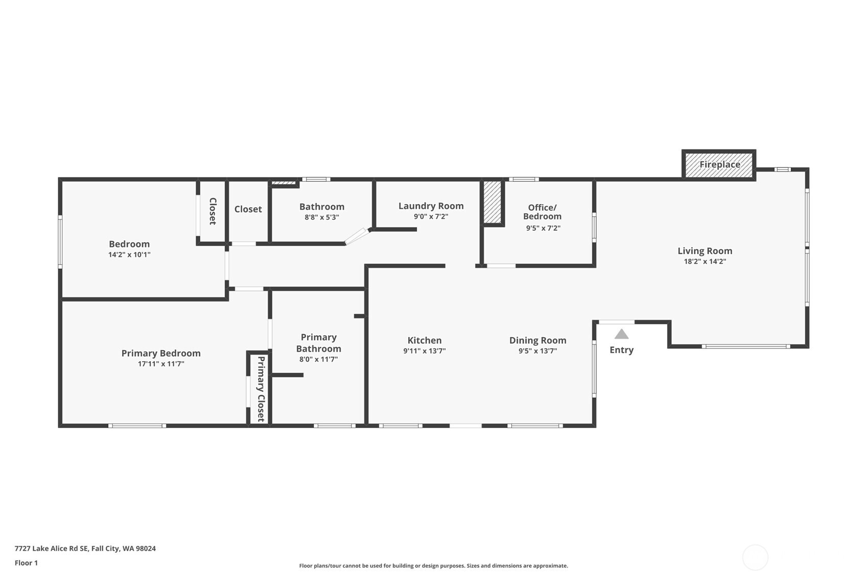 7727 Lake Alice Road Southeast Fall City, WA 98024 - Photo 34 of 34 a black and white photo of a refrigerator