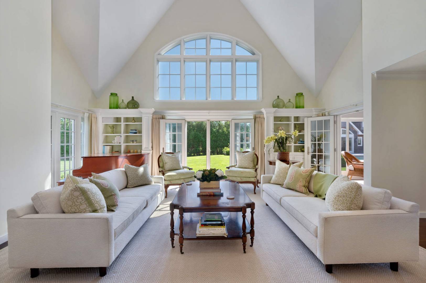 91 Osprey Way Water Mill, NY 11976 - Photo 11 of 46 a living room with furniture and a large window