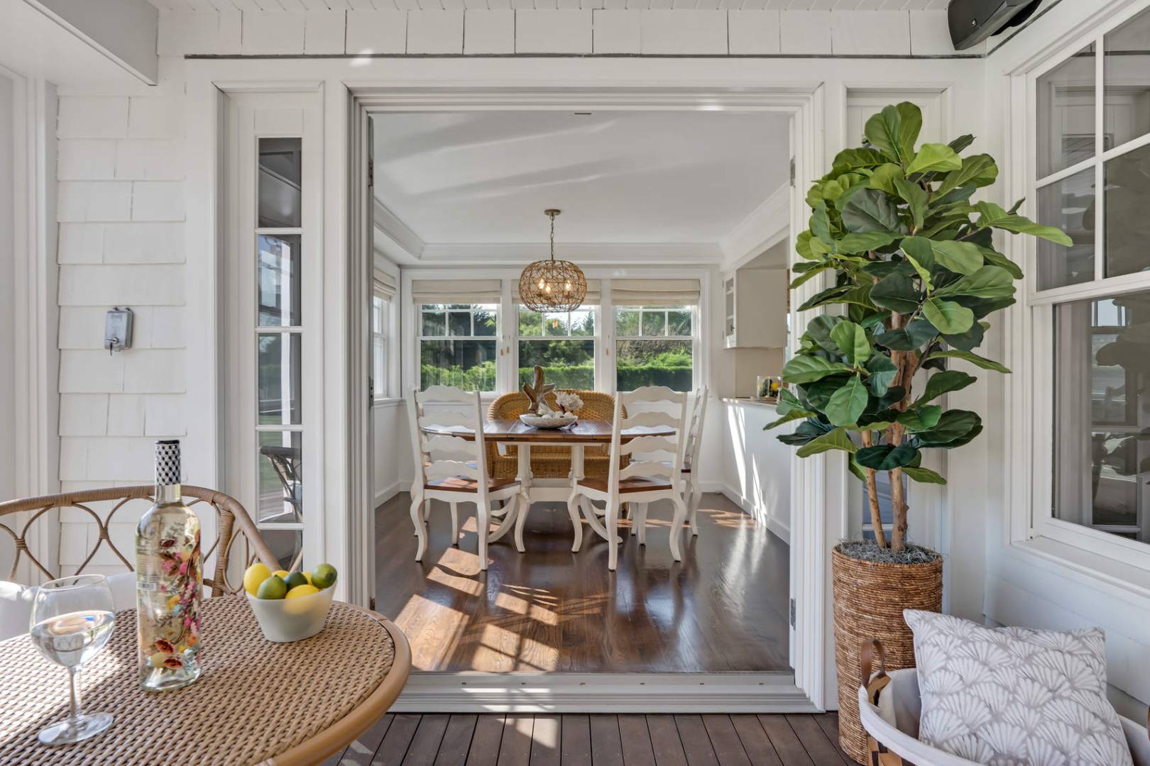 91 Osprey Way Water Mill, NY 11976 - Photo 17 of 46 a living room with furniture and a potted plant