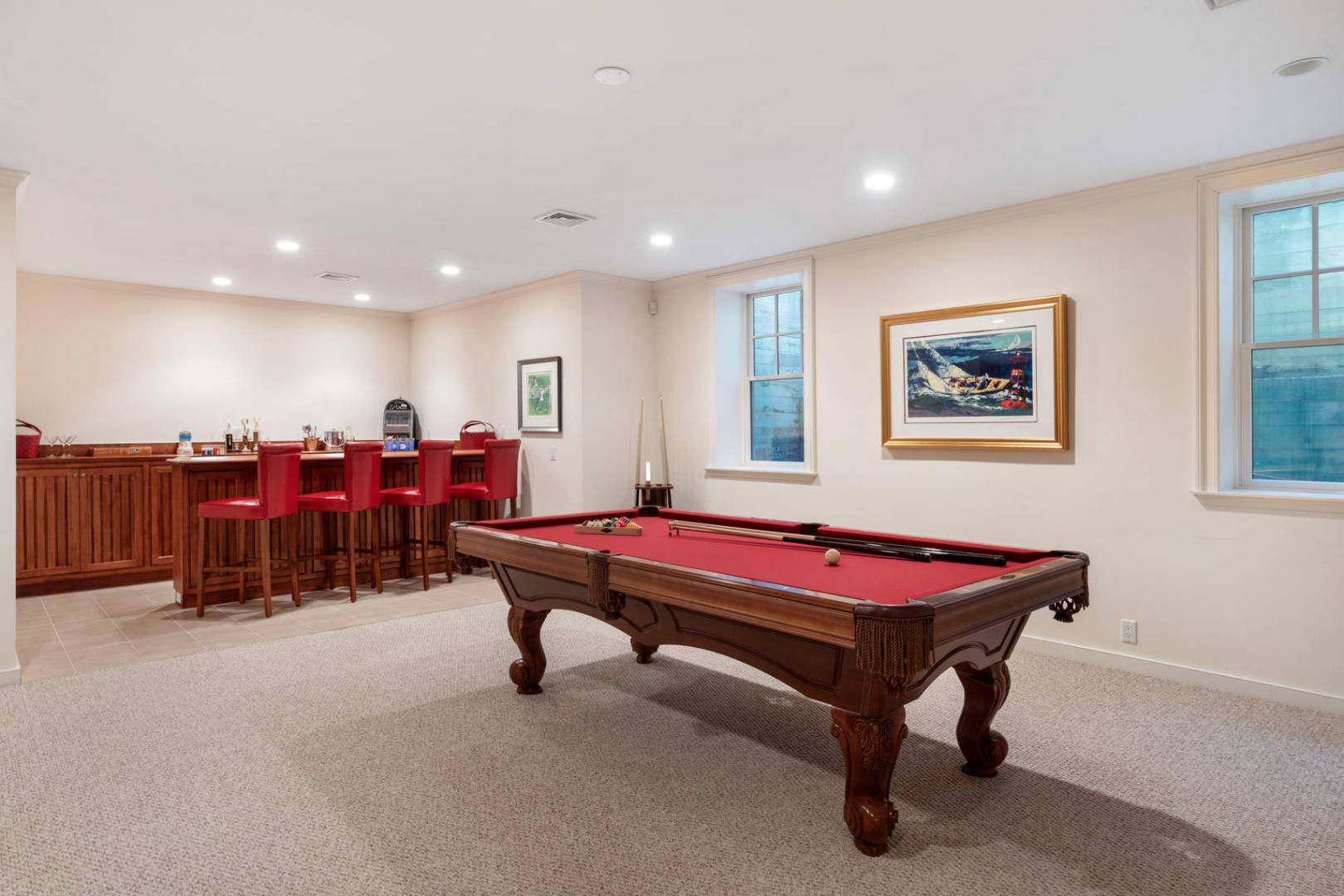 91 Osprey Way Water Mill, NY 11976 - Photo 40 of 46 a room with furniture and air hockey table