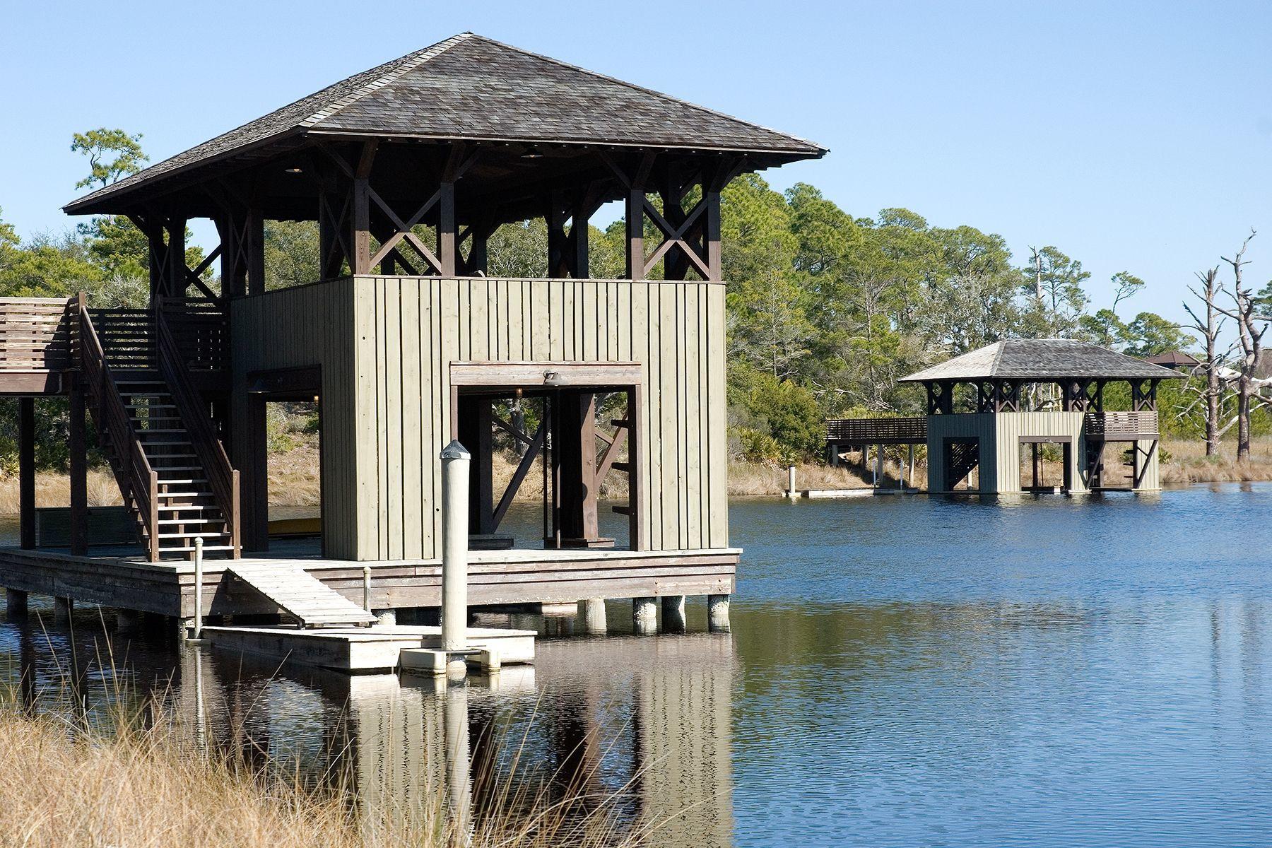 4-8 Cedar Post Road Santa Rosa Beach, FL 32459 - Photo 9 of 12 a view of a lake with a house