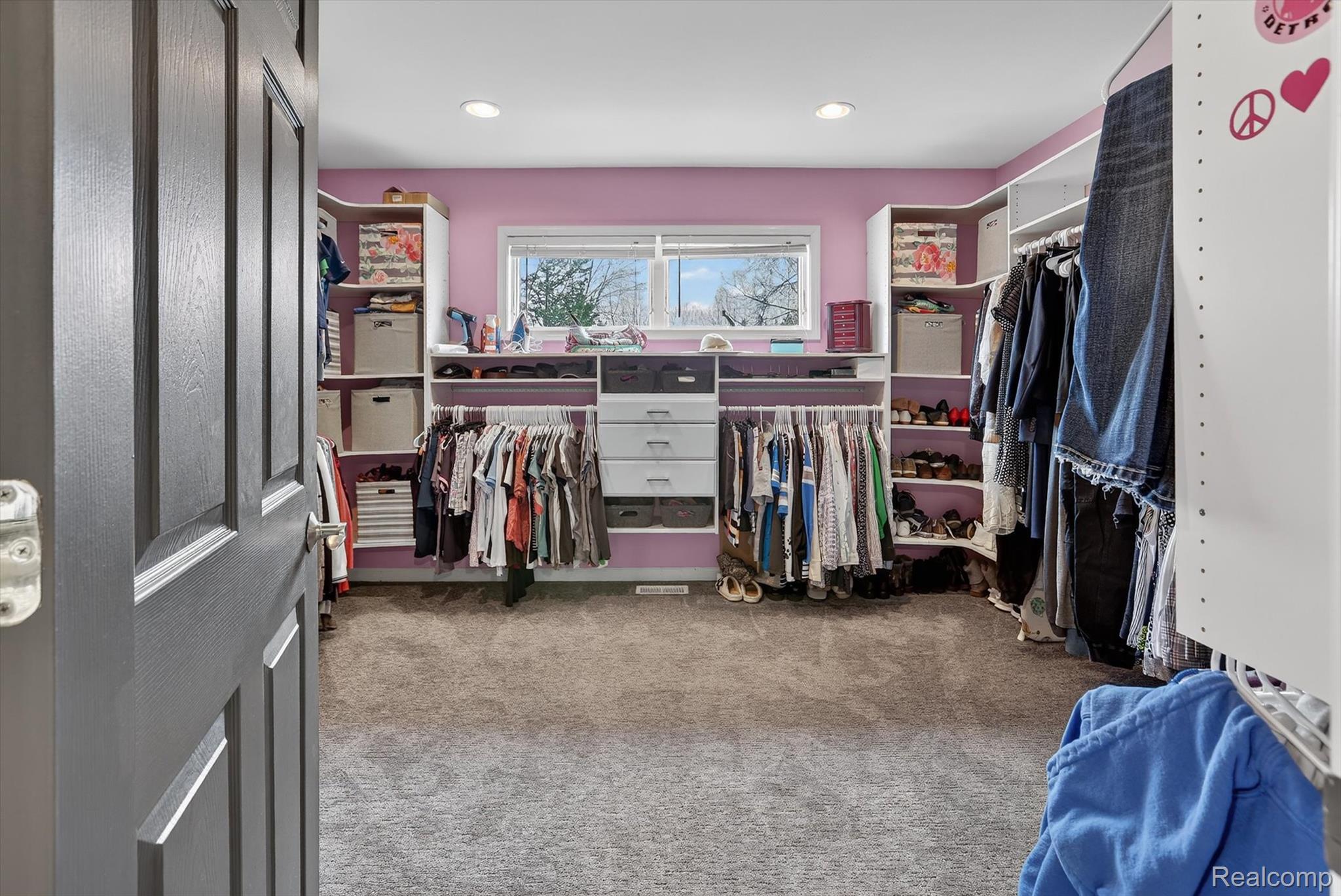 552 North McKinley Road Flushing, MI 48433 - Photo 39 of 98 Walk in closet featuring light colored carpet