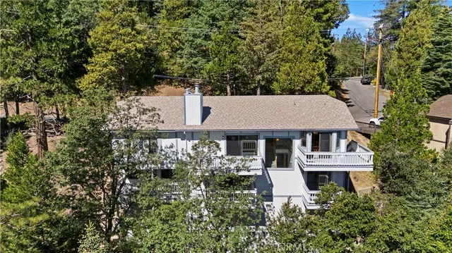 front view of a house with a small yard