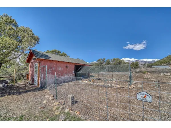 a open area with trees in the background