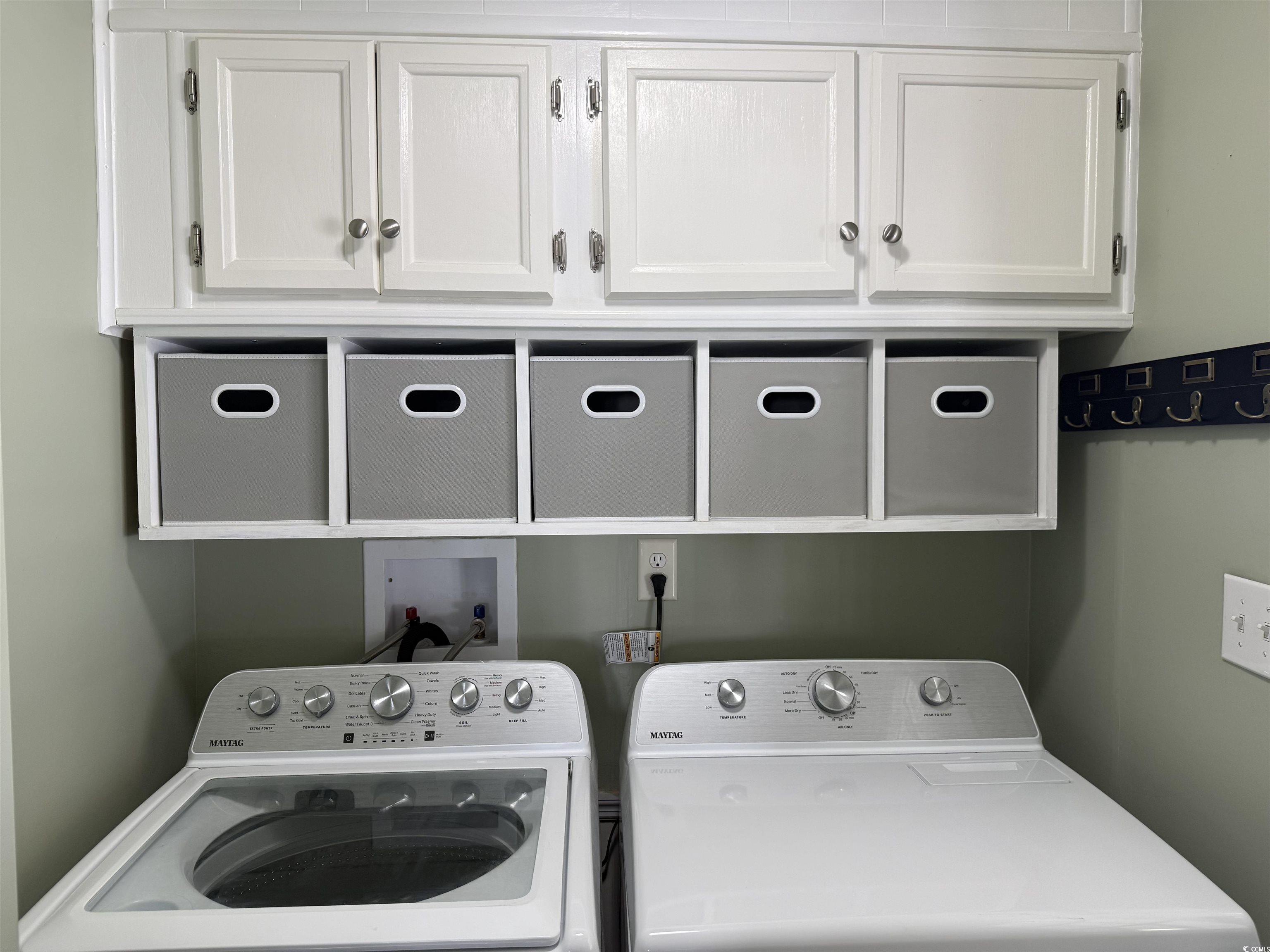 465 Sandpebble Surfside Beach, SC 29575 - Photo 20 of 40 Laundry area with washer and dryer