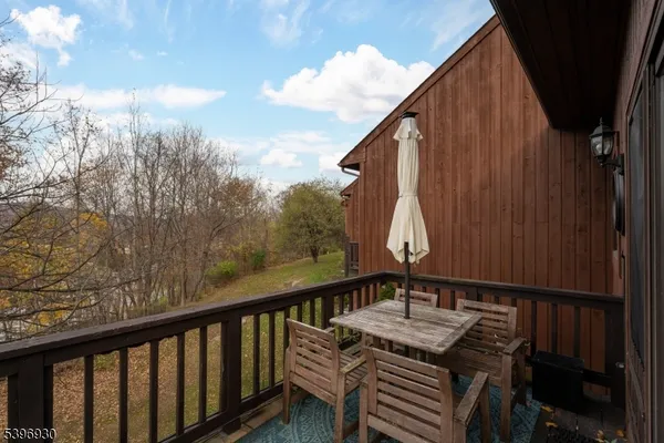 a view of outdoor space with seating area