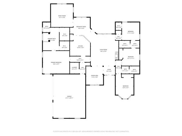 a picture of floor plan
