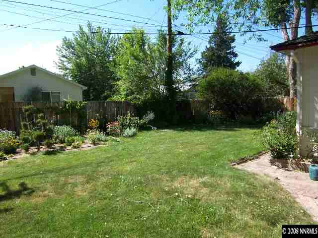 915 Primrose Street Reno, NV 89509 - Photo 9 of 9 a view of backyard with potted plants and a tree