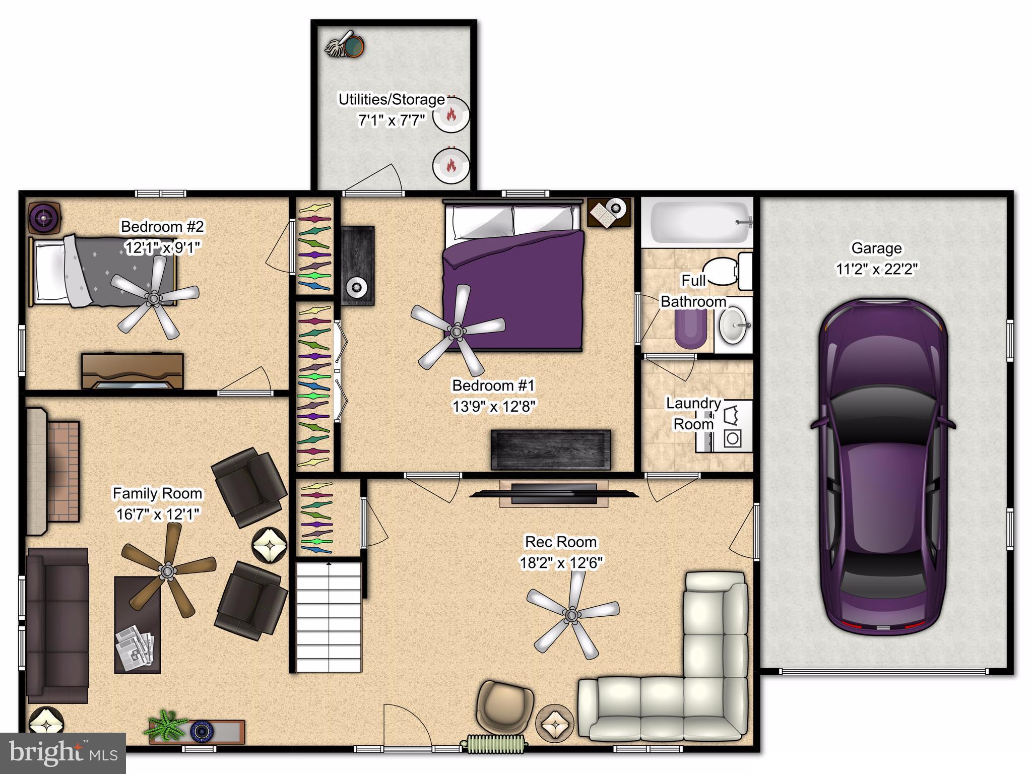 4305 Gross Mill Road Hampstead, MD 21074 - Photo 29 of 30 Main level floor plan