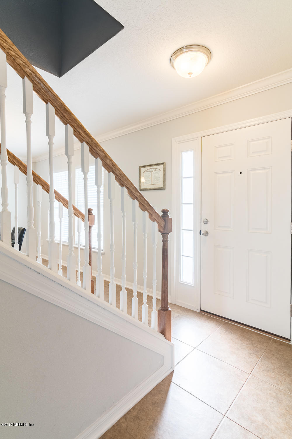 Tiled Foyer