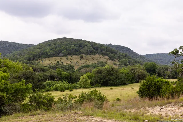 a view of a lake with mountains in the background